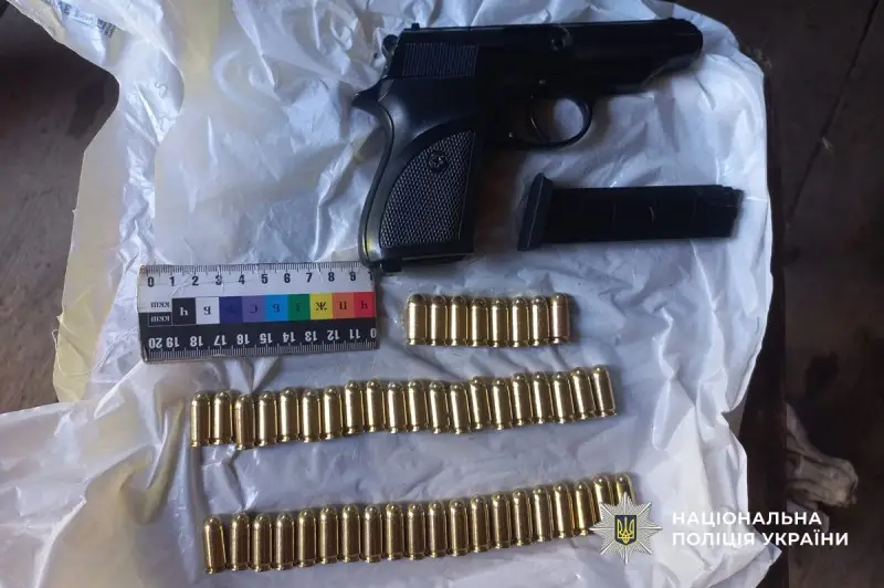 На Буковині у приватному будинку виявили боєприпаси та пістолет без дозволів