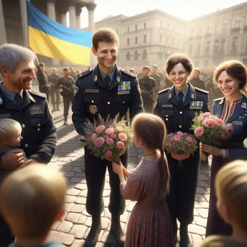 Привітання з днем національної поліції